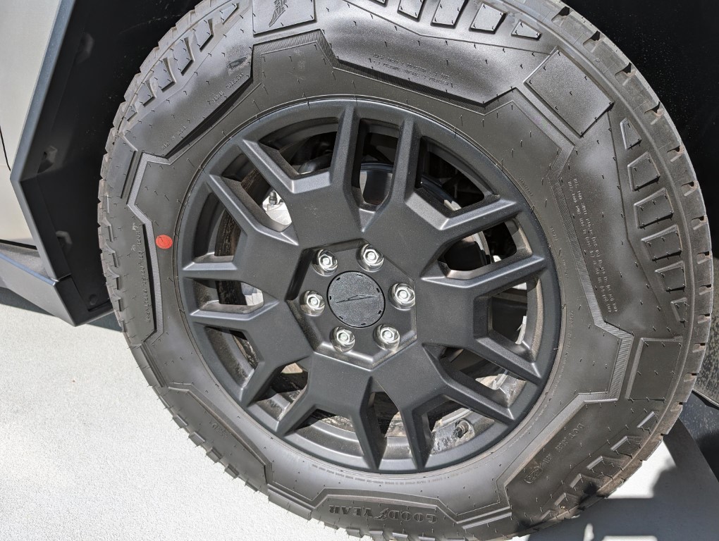 3D Printed Cybertruck Wheel Caps