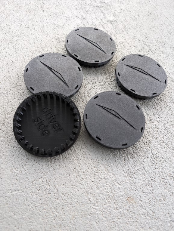 3D Printed Cybertruck Wheel Caps